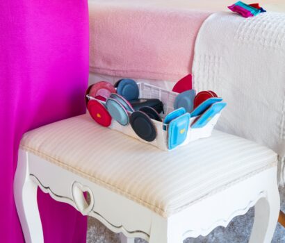 Cesta con imanes para terapia de par biomagnético